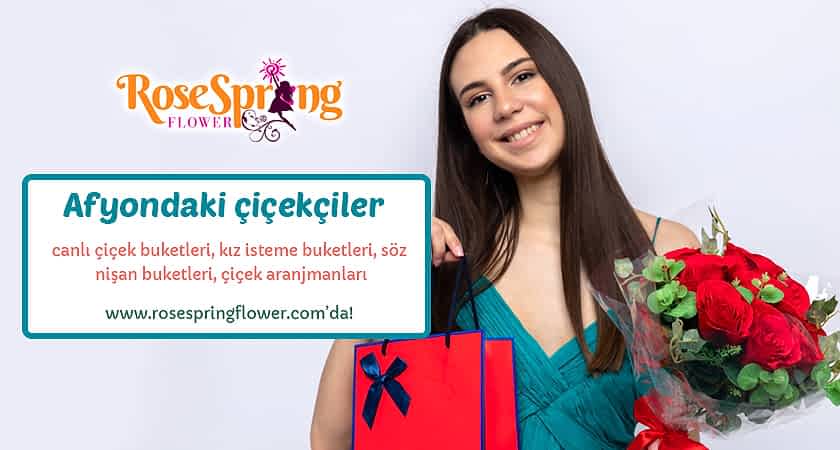 Afyondaki çiçekçiler
